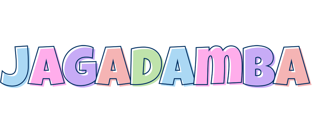 Jagadamba pastel logo