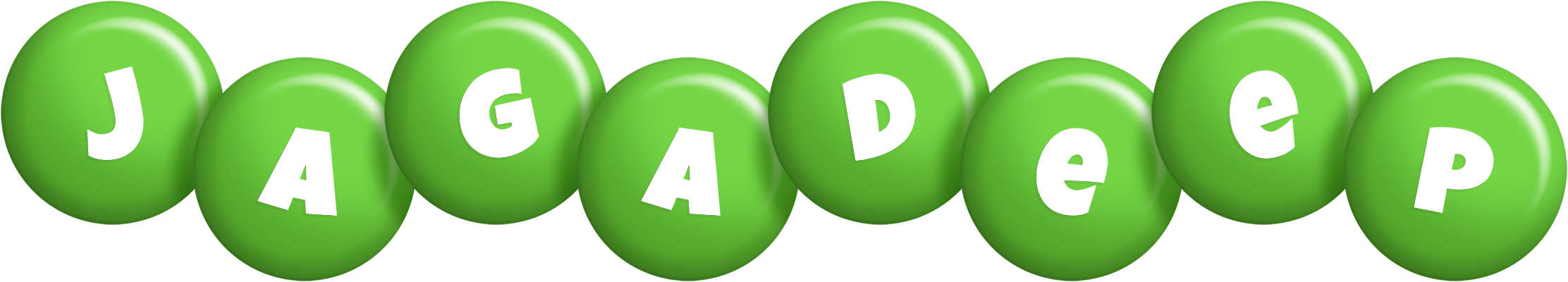 Jagadeep candy-green logo