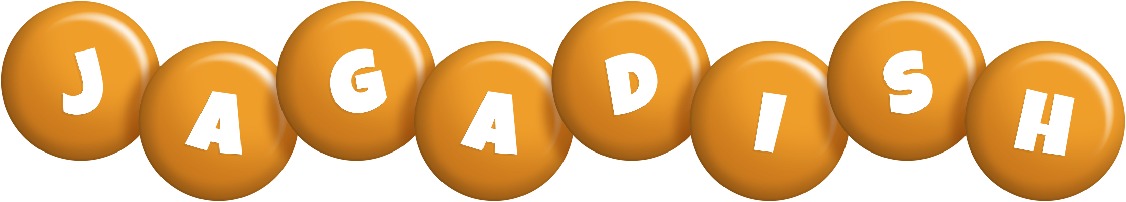 Jagadish candy-orange logo