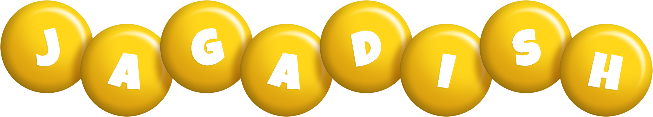 Jagadish candy-yellow logo