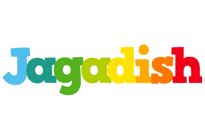 Jagadish rainbows logo