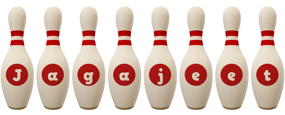 Jagajeet bowling-pin logo