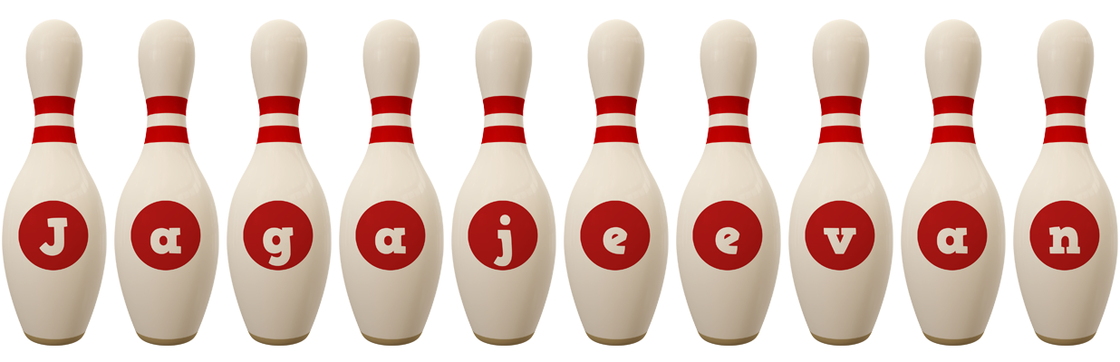 Jagajeevan bowling-pin logo