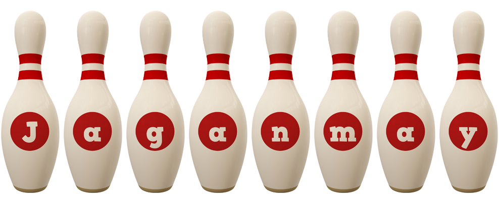 Jaganmay bowling-pin logo