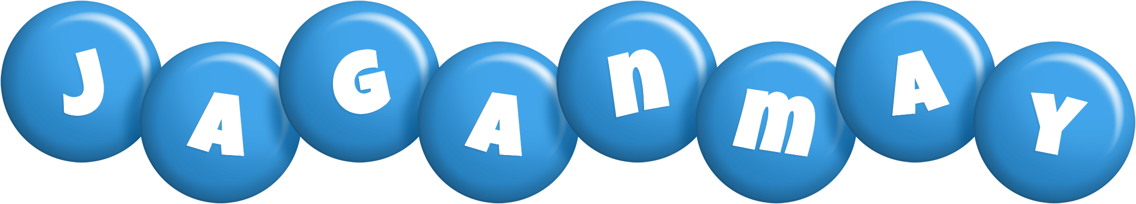 Jaganmay candy-blue logo