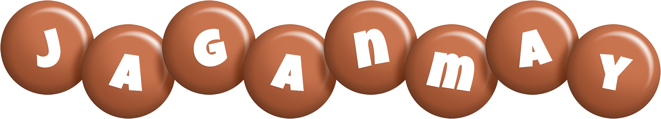 Jaganmay candy-brown logo