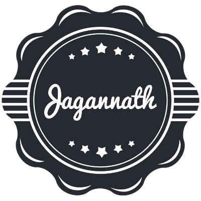 Jagannath badge logo