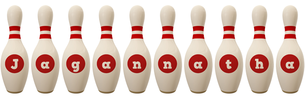 Jagannatha bowling-pin logo