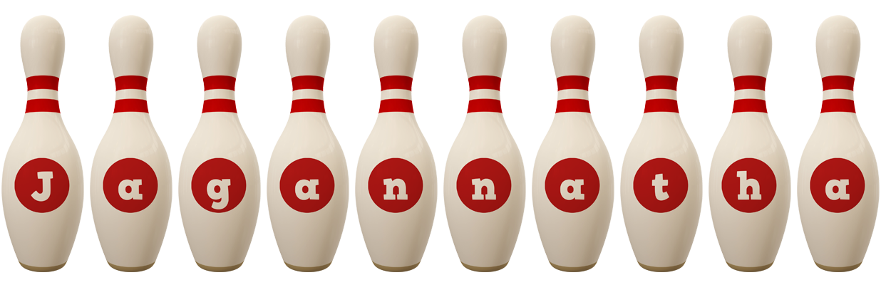 Jagannatha bowling-pin logo