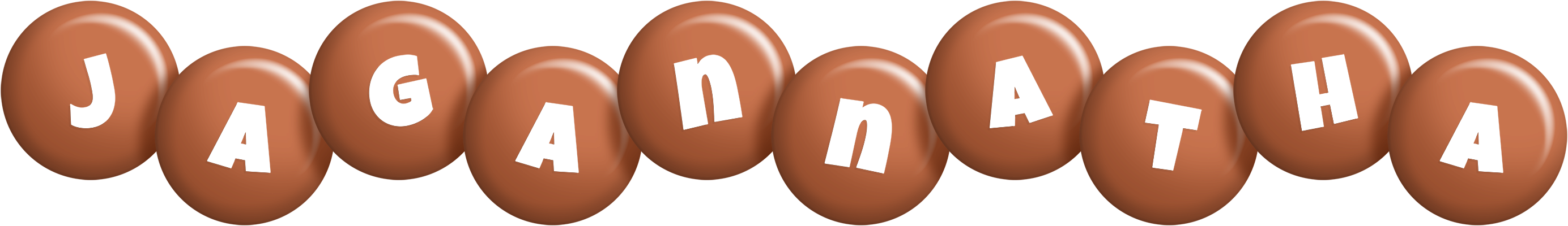 Jagannatha candy-brown logo
