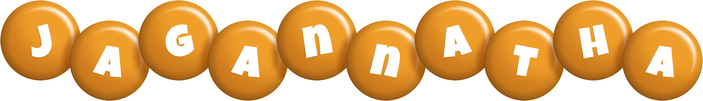 Jagannatha candy-orange logo