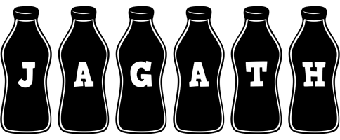 Jagath bottle logo