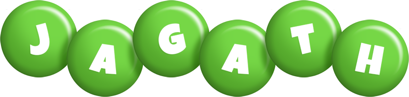Jagath candy-green logo