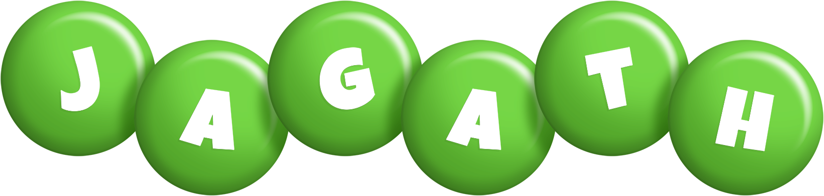 Jagath candy-green logo