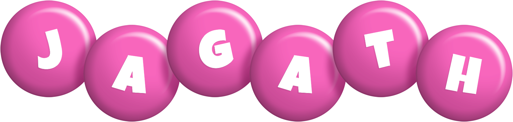 Jagath candy-pink logo