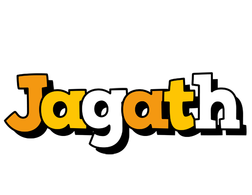 Jagath cartoon logo