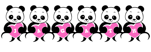 Jagath love-panda logo