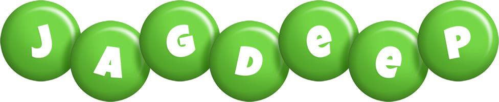 Jagdeep candy-green logo