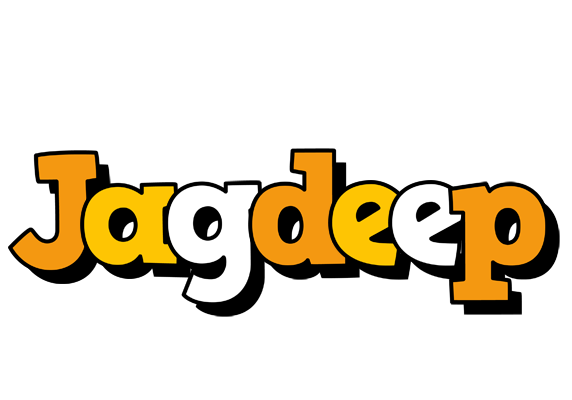Jagdeep cartoon logo