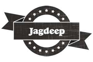 Jagdeep grunge logo