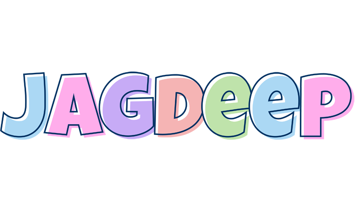 Jagdeep pastel logo