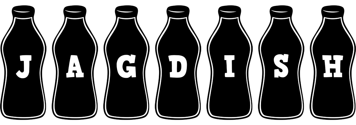 Jagdish bottle logo