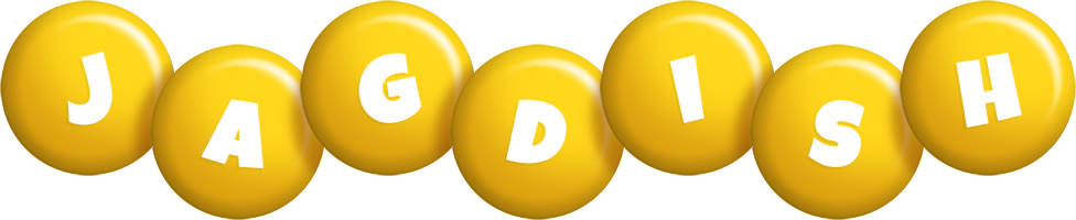 Jagdish candy-yellow logo