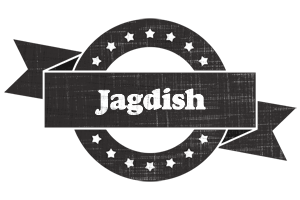 Jagdish grunge logo