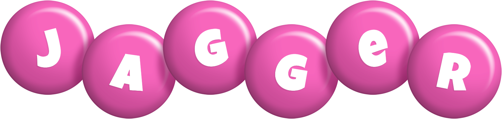 Jagger candy-pink logo