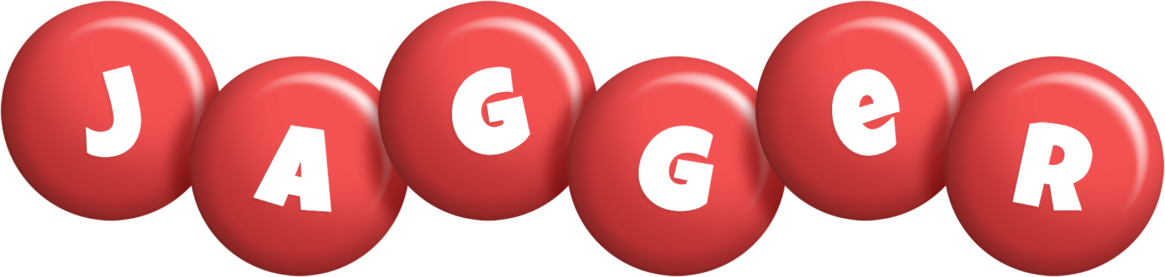 Jagger candy-red logo