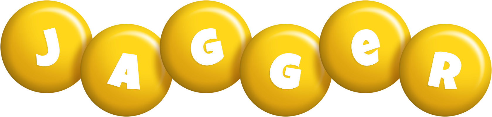 Jagger candy-yellow logo