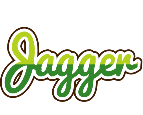 Jagger golfing logo
