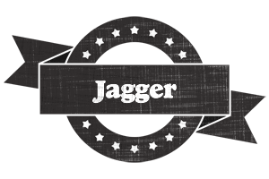 Jagger grunge logo