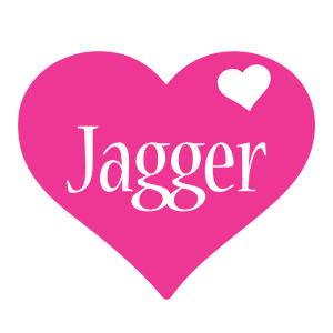 Jagger love-heart logo