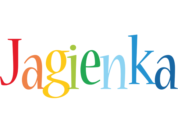 Jagienka birthday logo