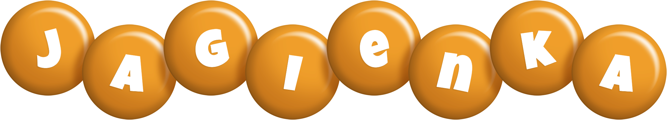 Jagienka candy-orange logo