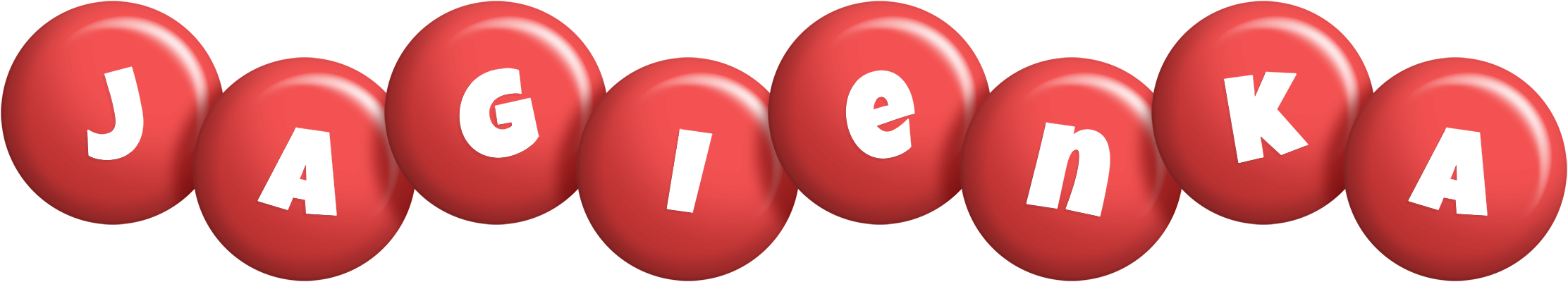 Jagienka candy-red logo