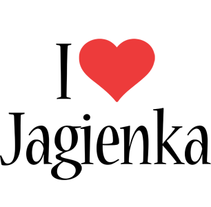 Jagienka i-love logo