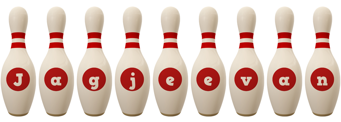 Jagjeevan bowling-pin logo