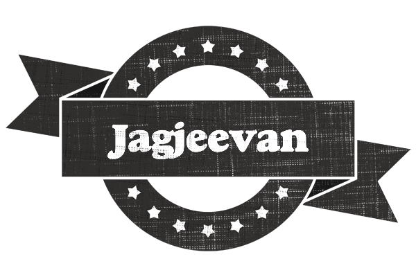 Jagjeevan grunge logo