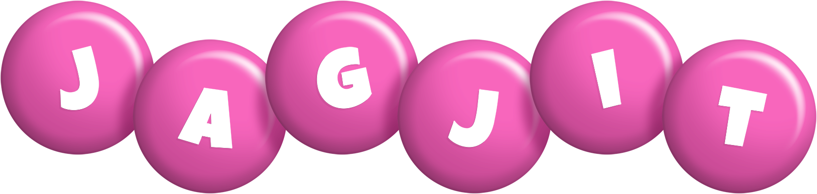 Jagjit candy-pink logo