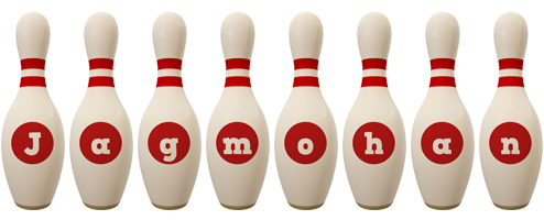 Jagmohan bowling-pin logo