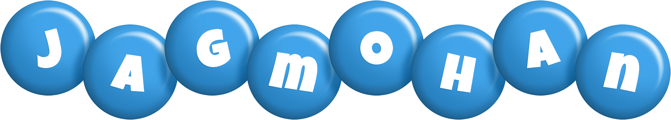 Jagmohan candy-blue logo