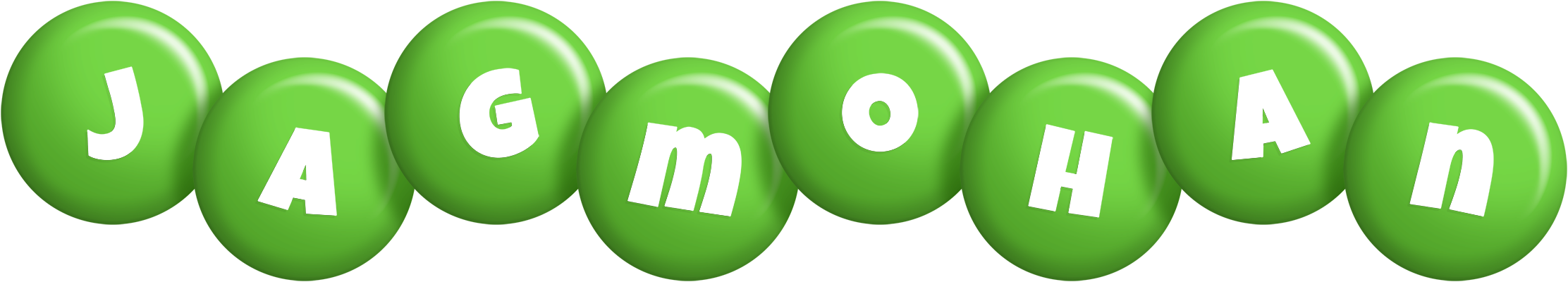 Jagmohan candy-green logo