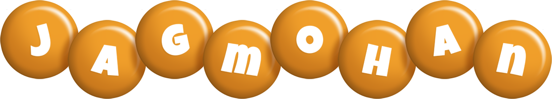 Jagmohan candy-orange logo