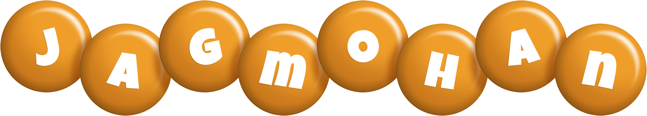 Jagmohan candy-orange logo