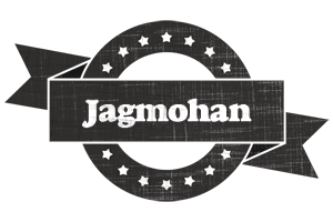 Jagmohan grunge logo