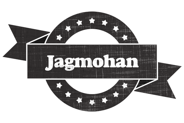 Jagmohan grunge logo