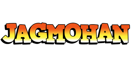 Jagmohan sunset logo