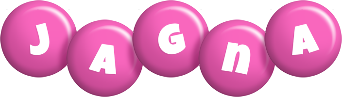 Jagna candy-pink logo